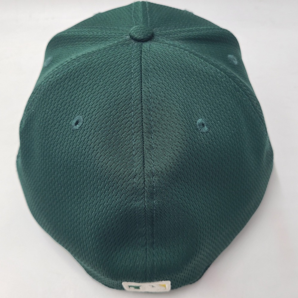 Oakland Athletics Hat Fitted 8 New Era 59Fifty Green White A's Elephant Stomper - Picture 9 of 12